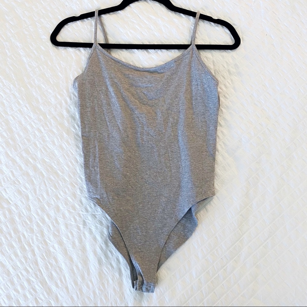 F21 Grey Bodysuit